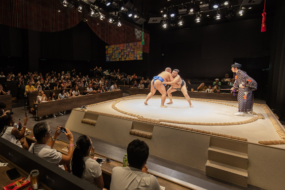 THE SUMO HALL HIRAKUZA OSAKA 스모 쇼 도시락 플랜